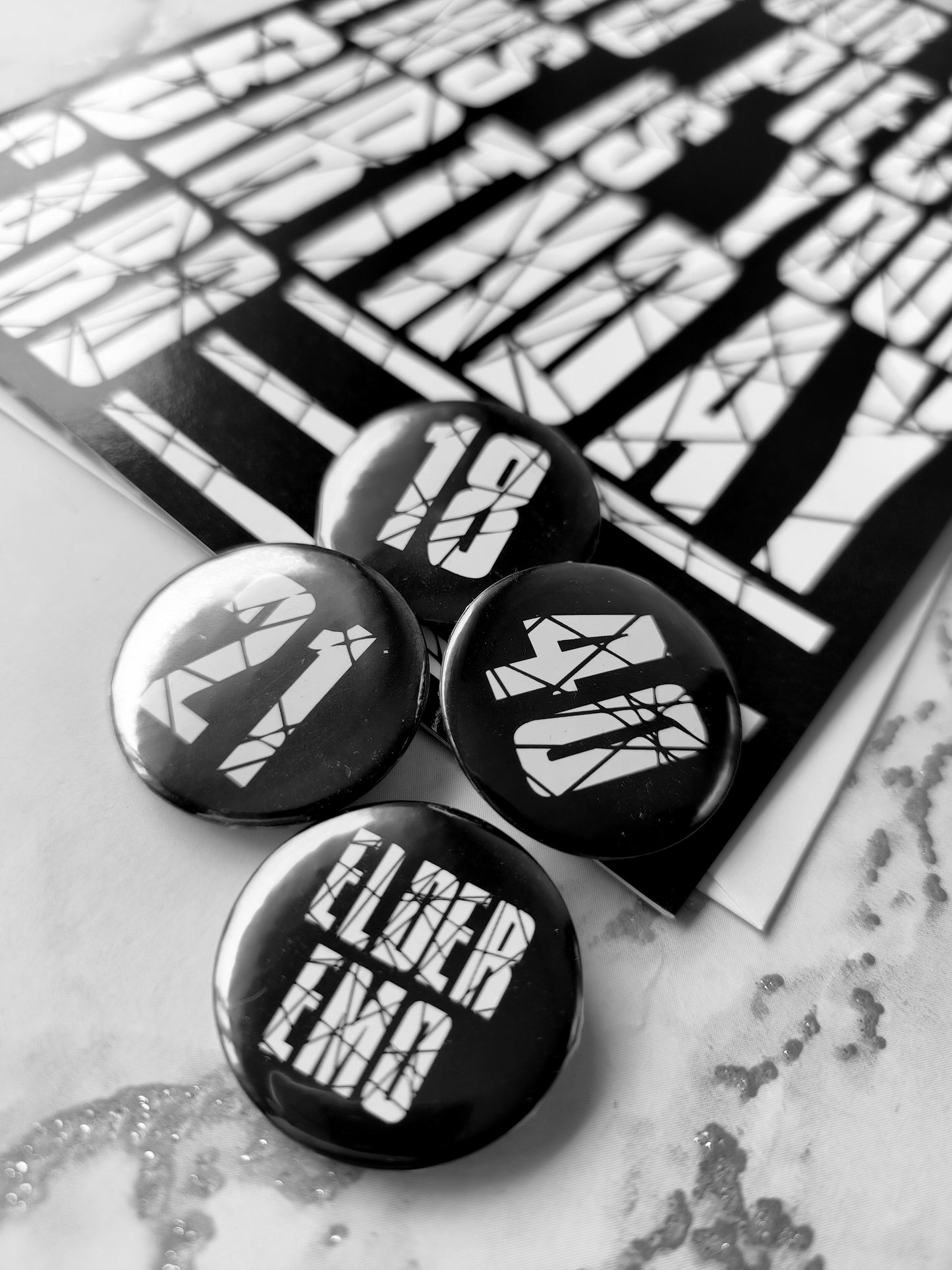 Last Resort Nu Metal Birthday Card & Badge