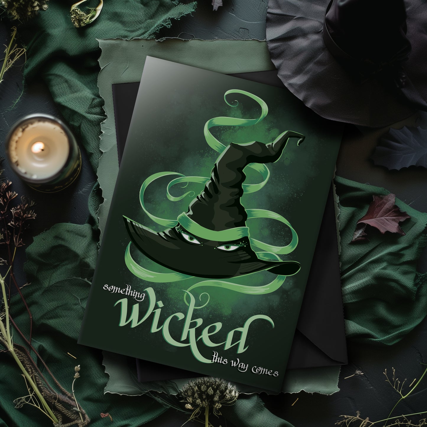 Something Wicked Halloween Card