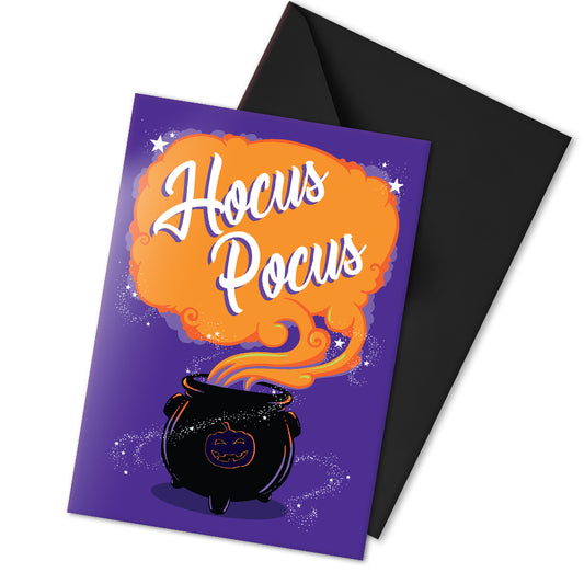 Hocus Pocus Halloween Card