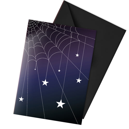 Starweb Cobweb & Star A5 Card
