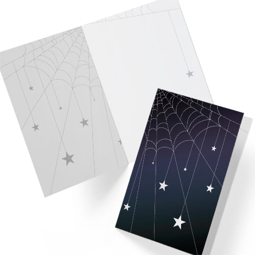 Starweb Cobweb & Star A5 Card