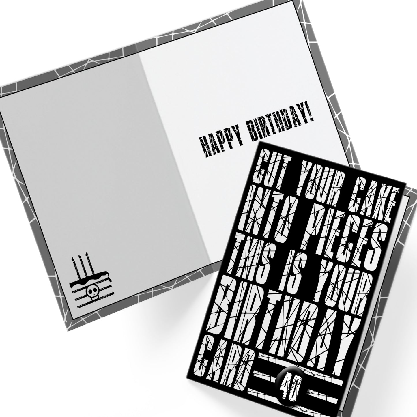 Last Resort Nu Metal Birthday Card & Badge