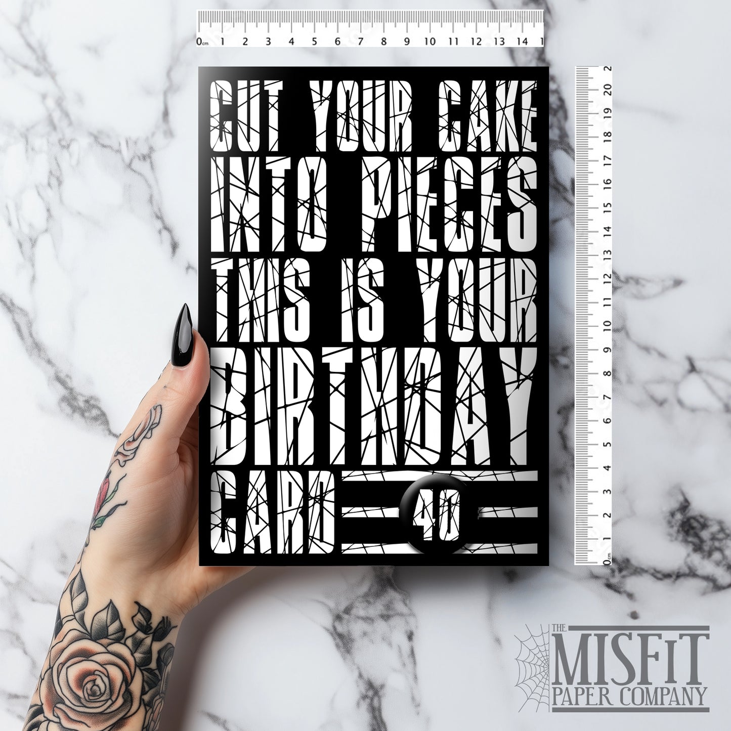 Last Resort Nu Metal Birthday Card & Badge