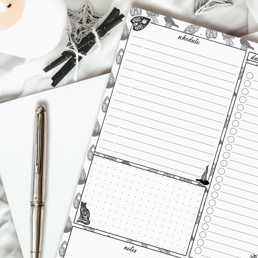 Magical Roots Tagesplaner für den Schreibtisch