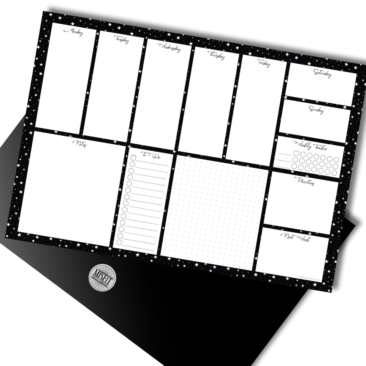 Sterrenhemel A4 Bureauplanner