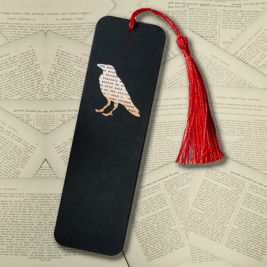 Nevermore Raven Bookmark