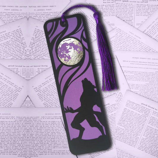 Classic Horror Werewolf Bookmark