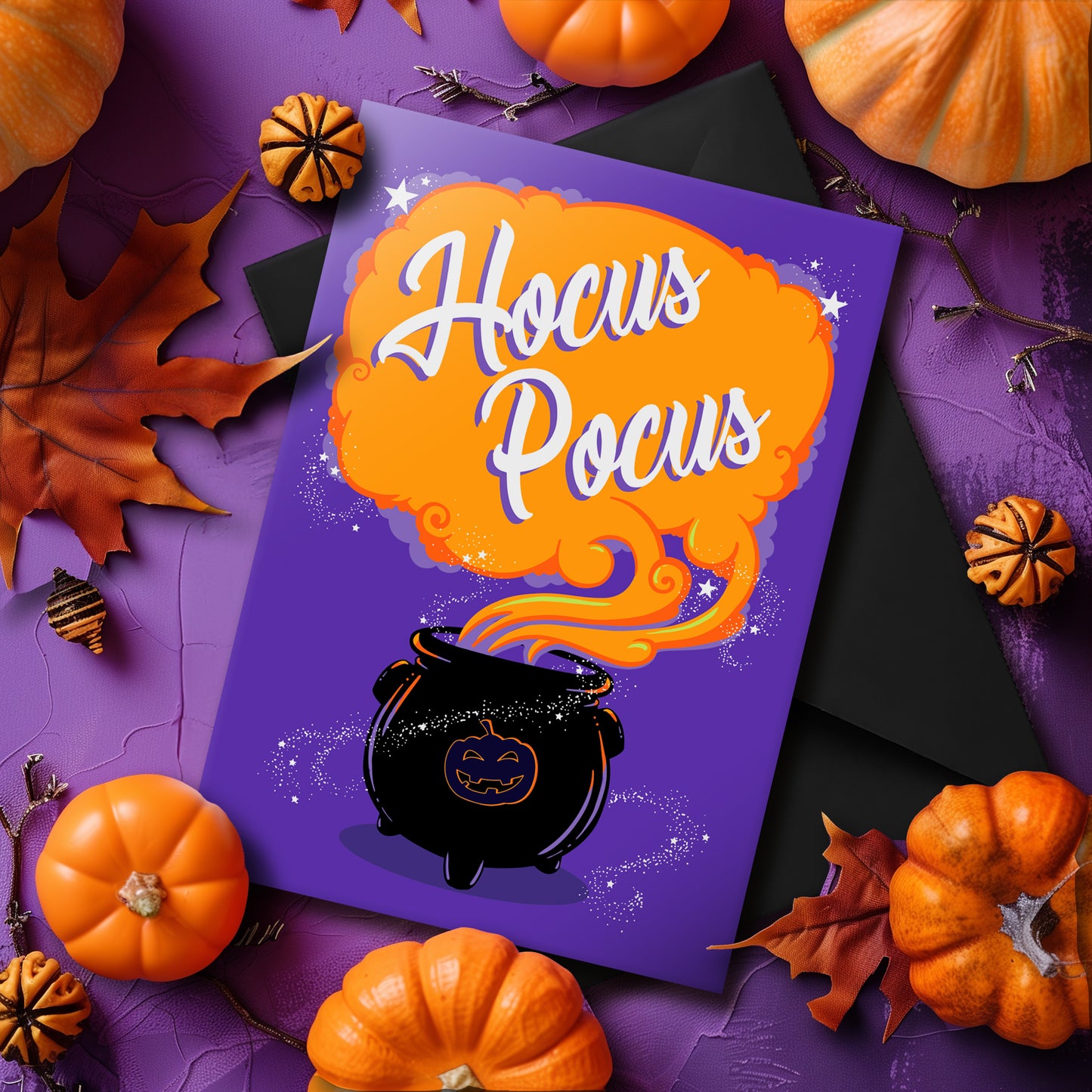 Hocus Pocus Halloween Card