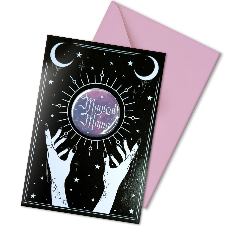 Magical Hands Card - Custom Badge