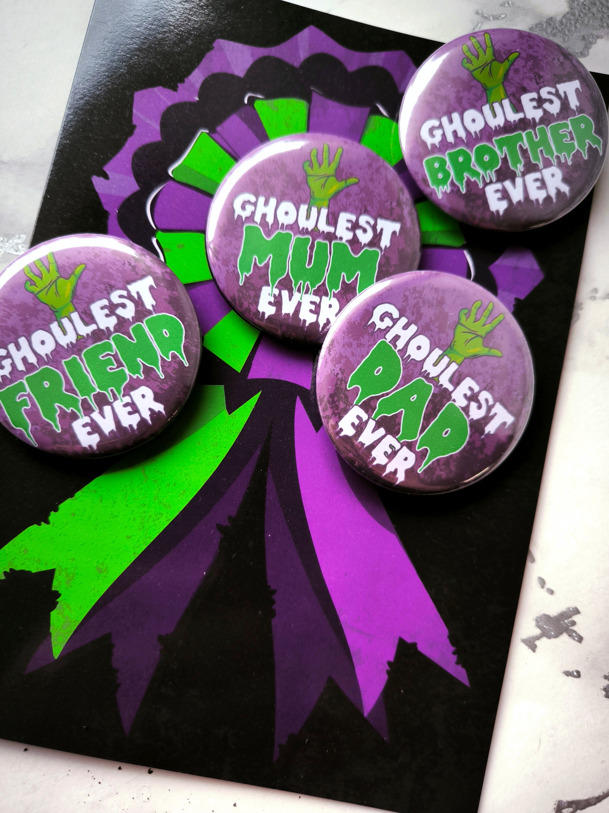 Ghoulest Ever Card - Custom Badge