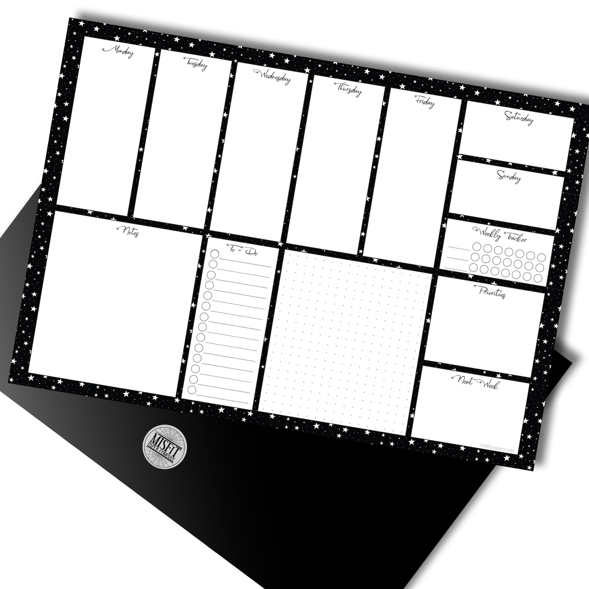 Sterrenhemel A4 Bureauplanner