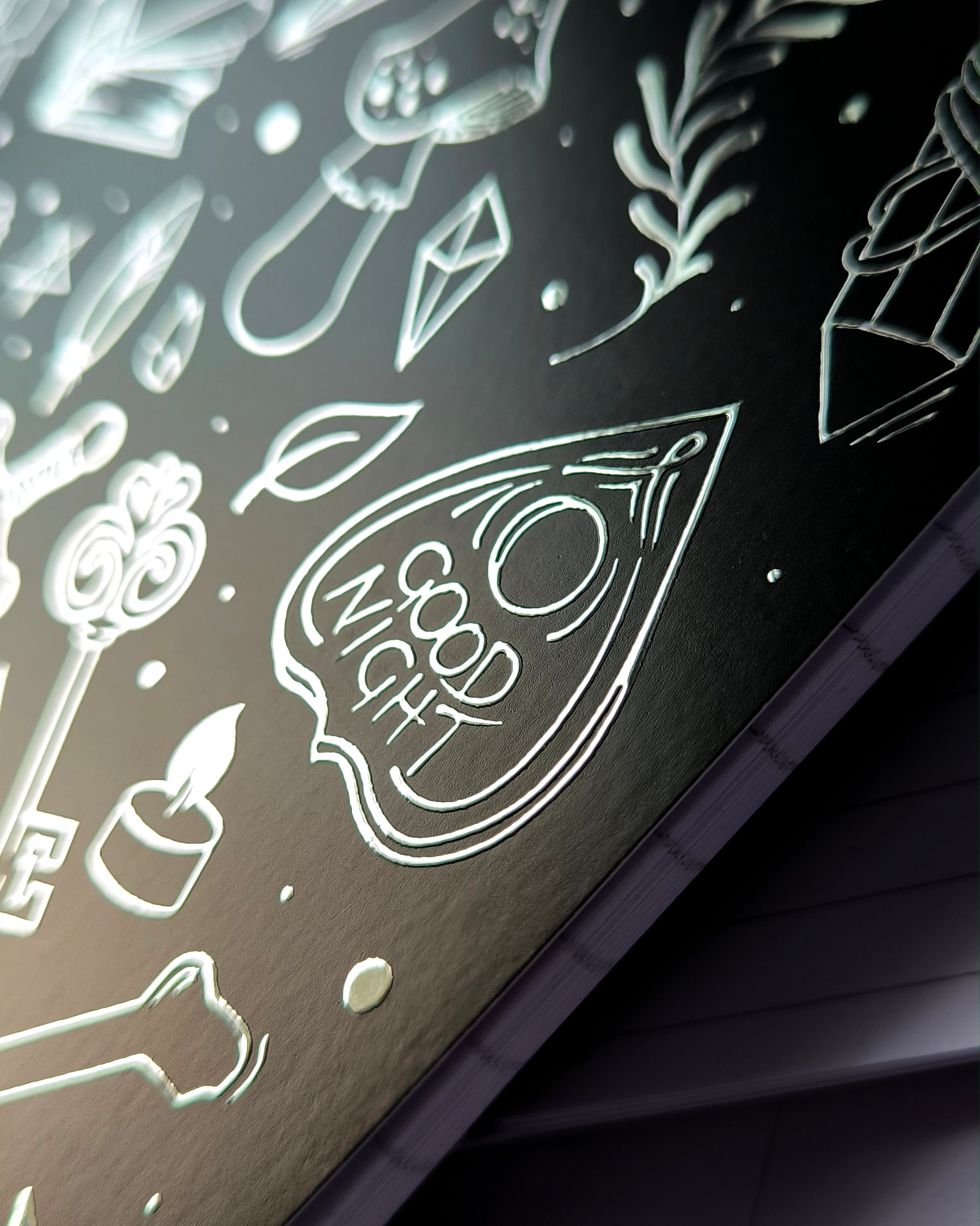 Chrome Witchy Icons Notebook