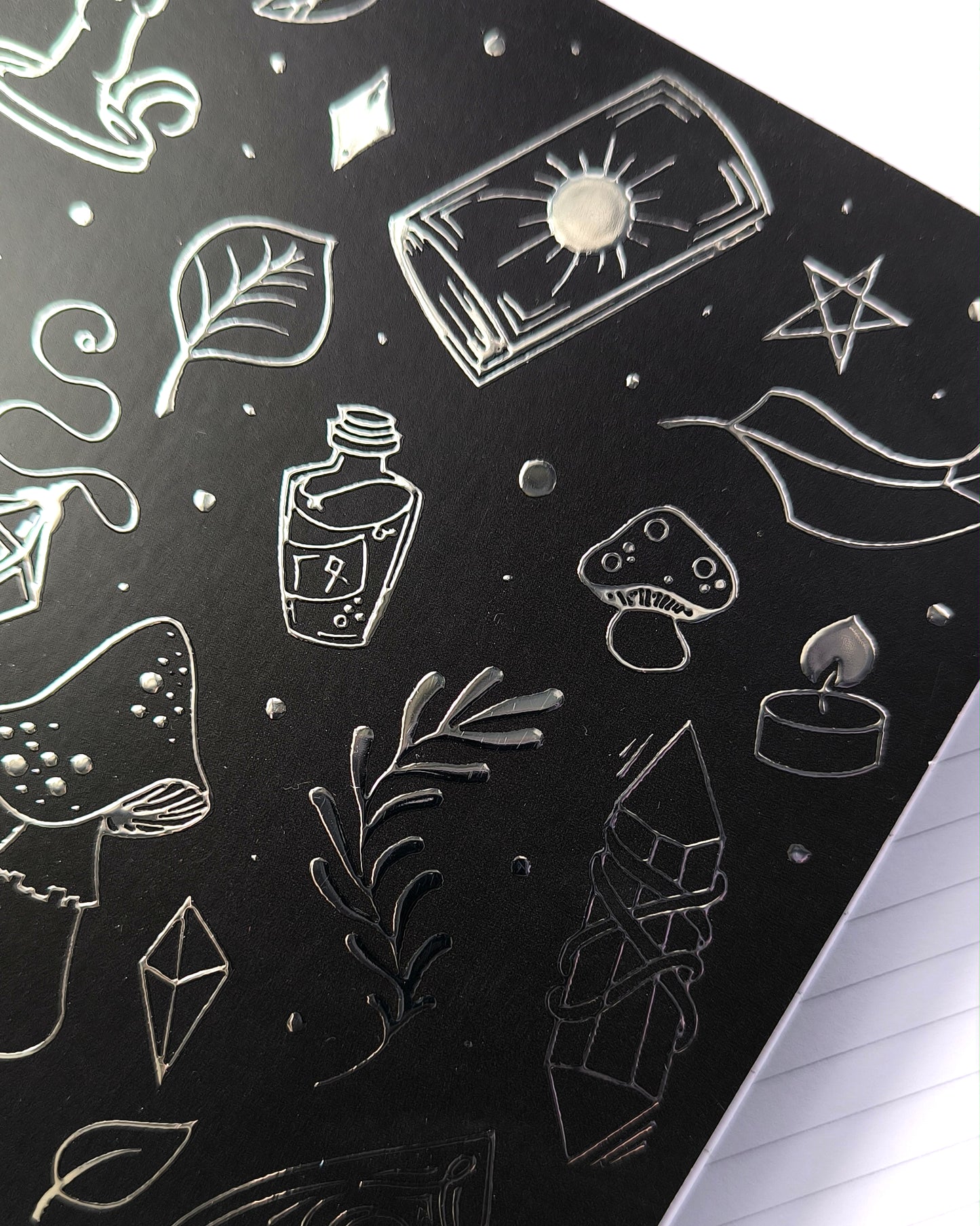 Chrome Witchy Icons Notebook